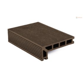   G21 elzáró kültéri burkolólap, 2,5 x 14 x 400 cm, Indiai teak WPC anyag