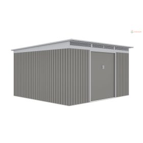 Kerti ház G21 GRAH 1132 - 340 x 333 cm, metálszürke