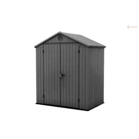 Keter Darwin 6 x 4 kerti tároló, szürke, padlóval