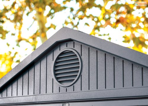 Keter Darwin 6 x 4 kerti tároló, szürke, padlóval