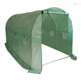   G21 fóliasátor 200 × 400 × 200 cm, zöld – sérült csomagolás