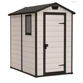 Keter MANOR kert tároló, 4 x 6 bézs, padlóval