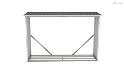 Tüzifa tároló G21 WOH 181 - 242 x 75 cm, antracit