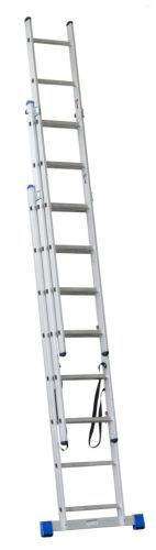 G21 háromrészes létra 5,1m, 3x8 létrafok