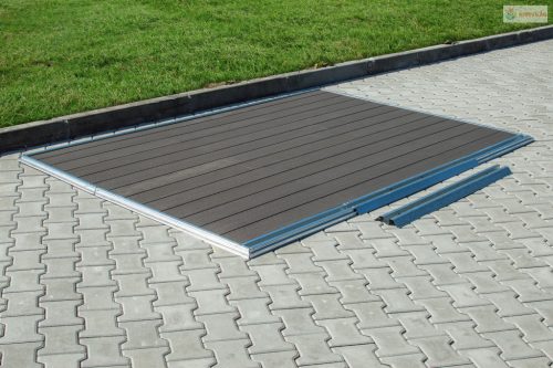 WPC padlóburkolat a G21 GAH 706 kerti tárolóhoz, Eben