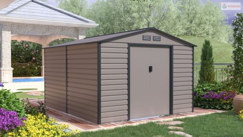 G21 GAH 884 kerti tároló - 277 x 319 cm, szürke