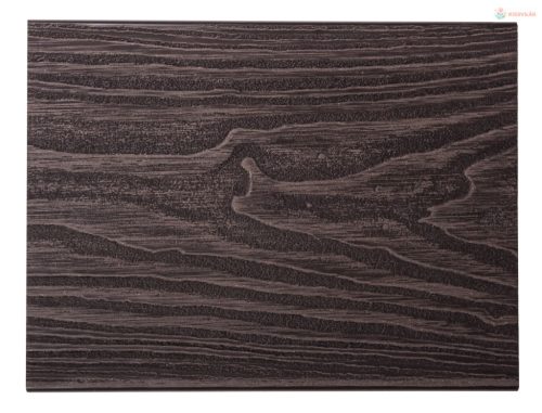 G21 kültéri burkolólap 2,5 x 14,8 x 400 cm, Dark Wood, WPC