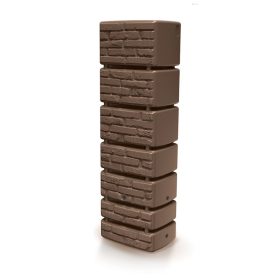 Hordó Prosperplast TOWER BRICK 350 l barna