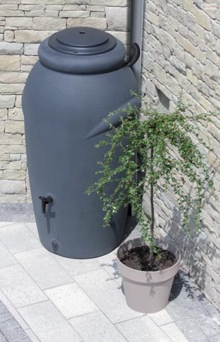 Prosperplast AQUACAN BABY hordó szürke 210l