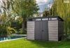 Kerti ház Keter PENT Signature 11x7 Storm Grey, padlóval