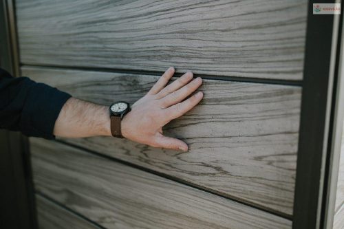 Kerti ház Keter PENT Signature 11x7 Storm Grey, padlóval