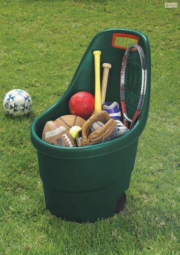 Keter Easy Go 55 l sötétzöld kerti kocsi