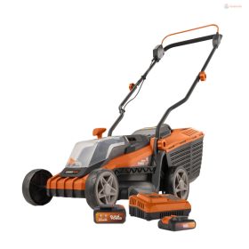   Akkumulátoros fűnyíró Powerplus POWDPG75561SET - 20V LI-ION 340mm SET