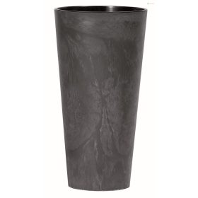 Prosperplast TUBUS SLIM BETON EFFECT kaspó antracit 30 cm