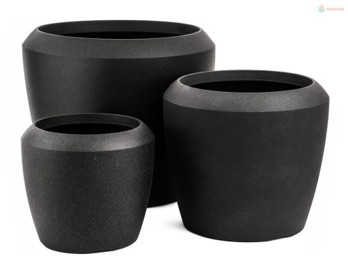 G21 Coal Round virágcserép 55,6 x 55,6 x 48,4