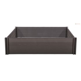 G21 Crop magaságyás 183 x 183 x 54, WPC, Ében