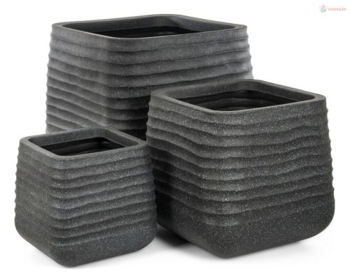 G21  Lava Cube  virárcserép 28 x 28 x 27,5