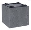 Virágcserép Prosperplast SIERRA CASE beton effect  57,7 cm szürke