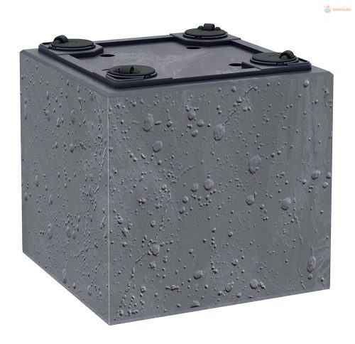Virágcserép Prosperplast SIERRA CASE beton effect  57,7 cm szürke