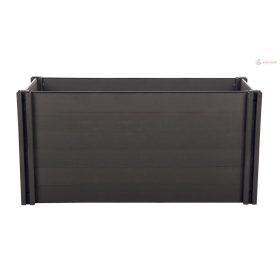 Magaságyás G21 Crop 143 x 68 x 80, WPC, ébenfa