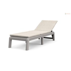 Keter Atlas cappuccino napozóágy párnával