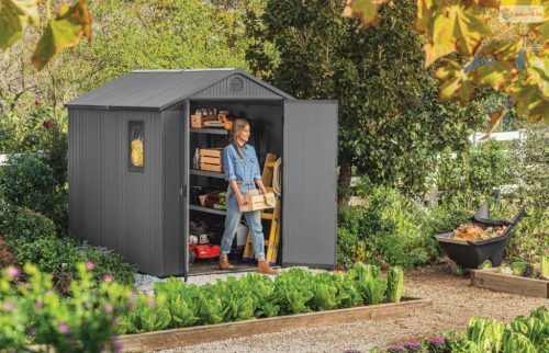 Keter Darwin kerti ház 6 x 8 szürke