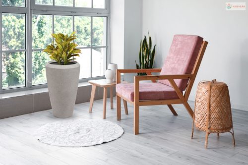 G21 Cement Oval virágcserép 44,3 x 44,3 x 69,8