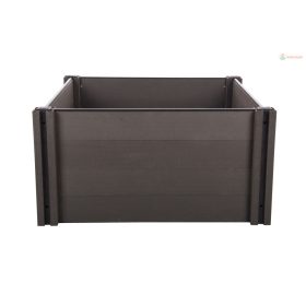 G21 Crop magaságyás 106 x 106 x 54, WPC, Ében