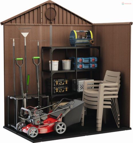 Keter Darwin 6 x 4 kerti tároló, barna