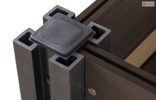 G21 Crop Duo magaságyás 143 x 68 x 57, WPC, Cumaru