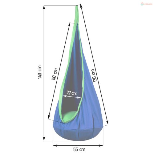 Függő fonott fotel Neo-Sport
