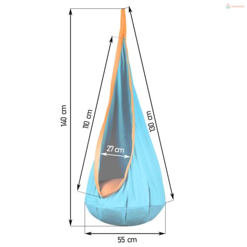 Függő fonott fotel Neo-Sport