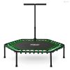 Neo-Sport fitness trambulin fogantyúval 127 cm – zöld