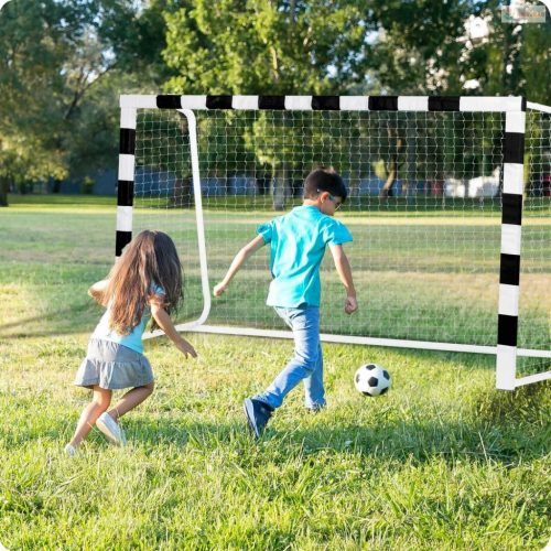 Focikapu 300 x 160 x 90 cm NS-460 fekete-fehér