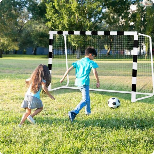 Focikapu 180 x 120 x 60 cm NS-464 fekete-fehér