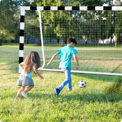 Focikapu 300 x 200 x 120 cm NS-465 fekete-fehér