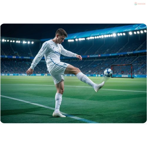 Focikapu 300 x 200 x 120 cm NS-473 fekete-piros