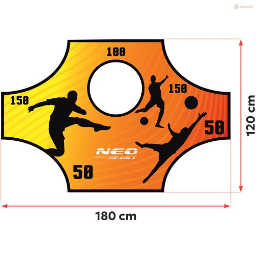 Kapura rögzíthető célzóháló Neo-Sport 180 x 120 cm