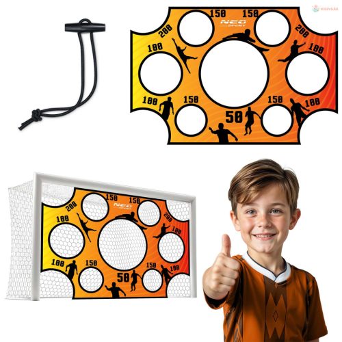 Kapura rögzíthető célzóháló Neo-Sport 300 x 200 cm