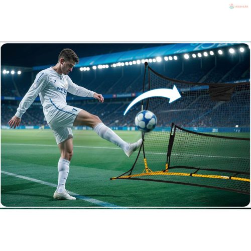 Rebounder edzőháló Neo-Sport 210 x 120 x 35 cm