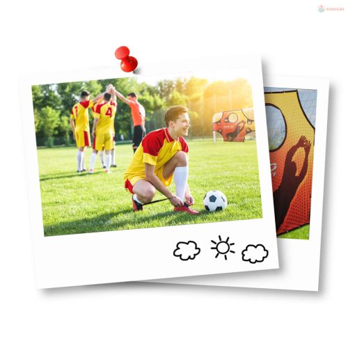 Rebounder edzőháló Neo-Sport 210 x 120 x 35 cm