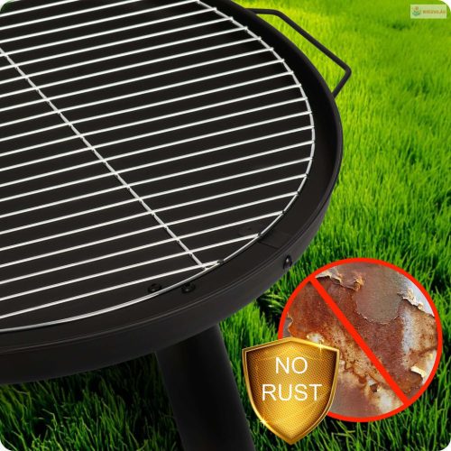 Berdsen kerti tűzrakó kosár roséval 60 cm – BD-881