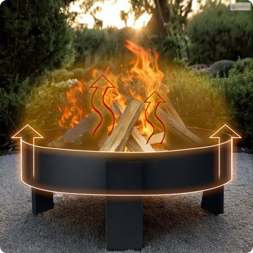 Berdsen kerti tűzrakó kosár 80 cm – BD-883