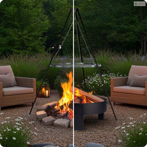 Berdsen háromlábú tűzállvány 80 cm – BD-884