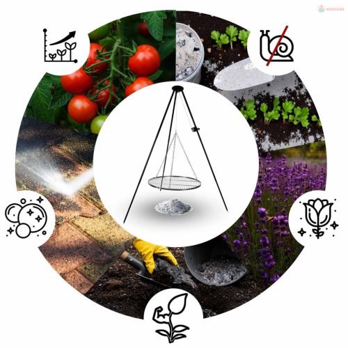 Berdsen háromlábú tűzállvány 80 cm – BD-884