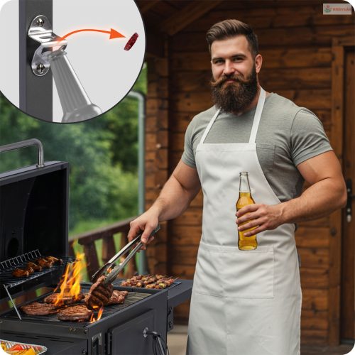 Berdsen faszéngrill takaróval – BD-892