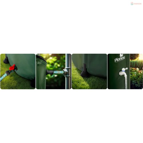 Plonos esővízgyűjtő tartály 650L – PL-522