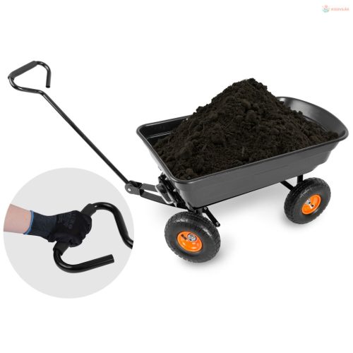 Humberg kerti dönthető szállítókocsi 75L – 4872