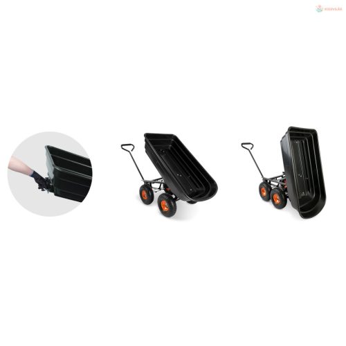 Humberg kerti dönthető szállítókocsi 75L – 4872