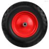Humberg tömör talicska kerék 4.00-8 – fekete-piros